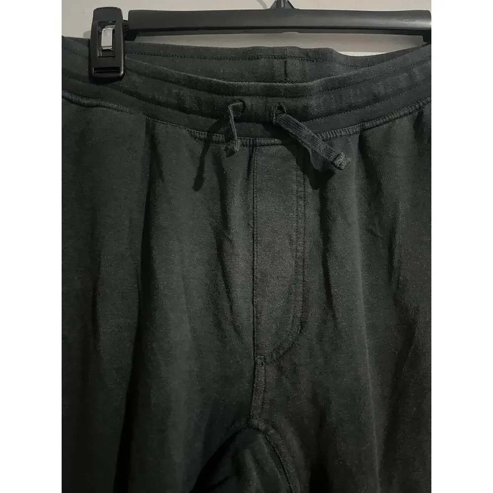 Duluth Trading Co. Pants Mens 34x28 Black Jogger Relaxed Fit Drawstring Pockets